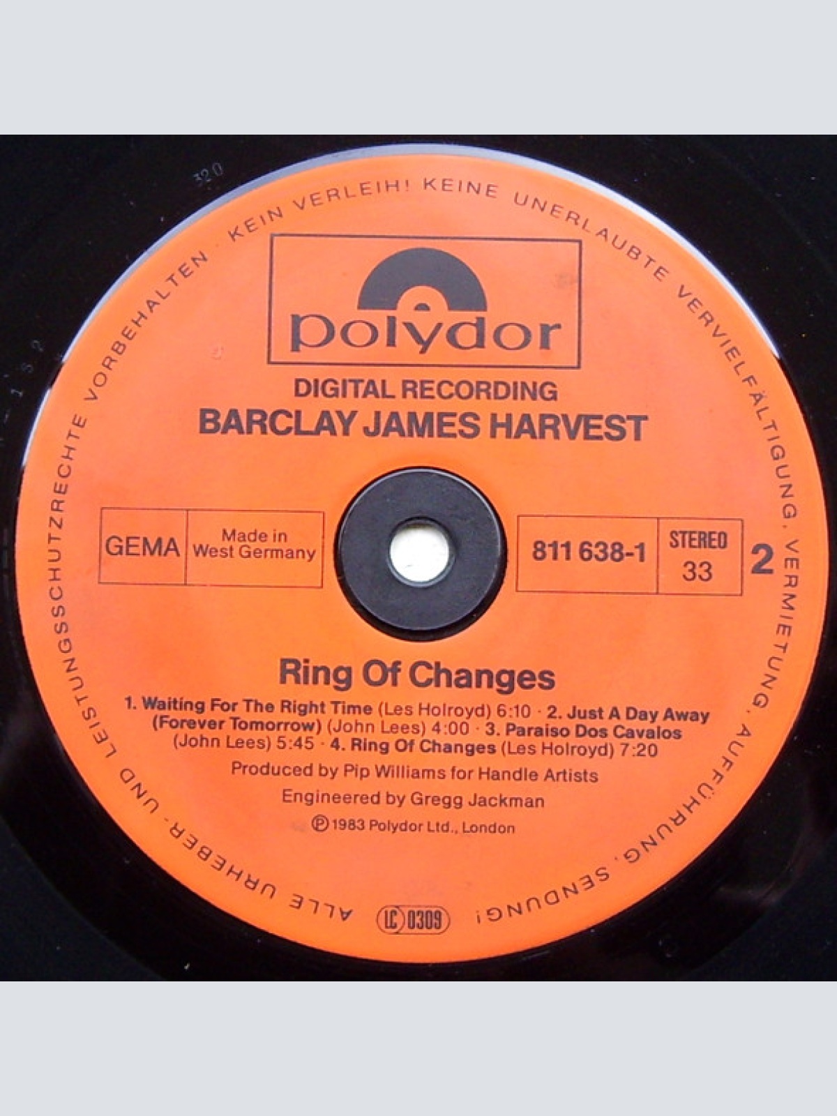 Vinyl / Barclay James Harvest - Ring Of Changes