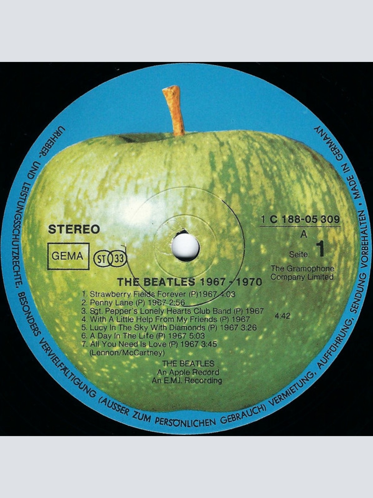 Vinyl / The Beatles - 1967-1970