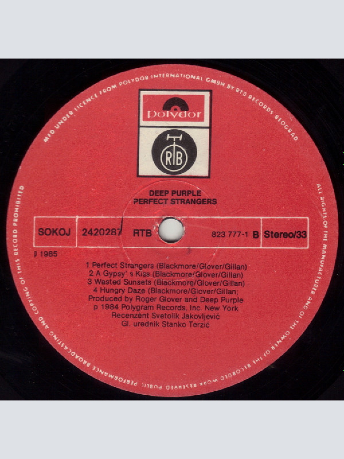 Vinyl / Deep Purple - Perfect Strangers