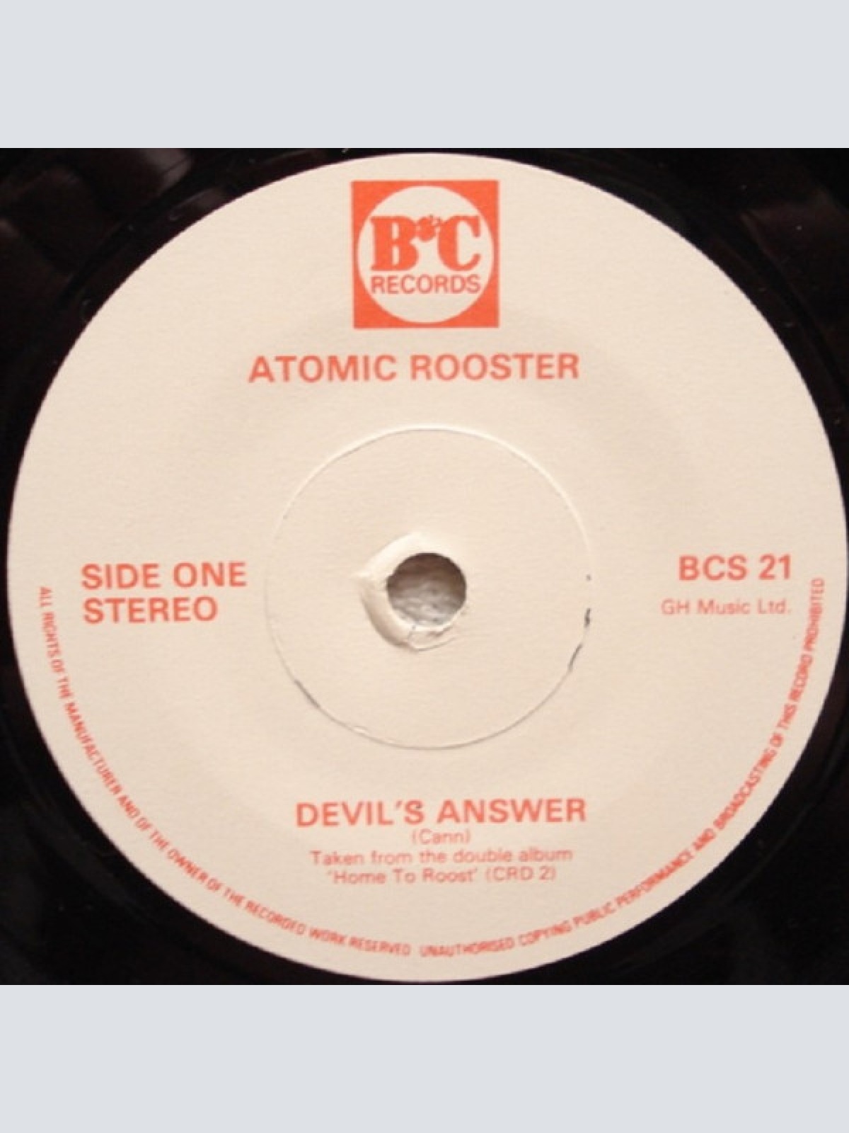 Vinyl / Atomic Rooster - Devil's Answer