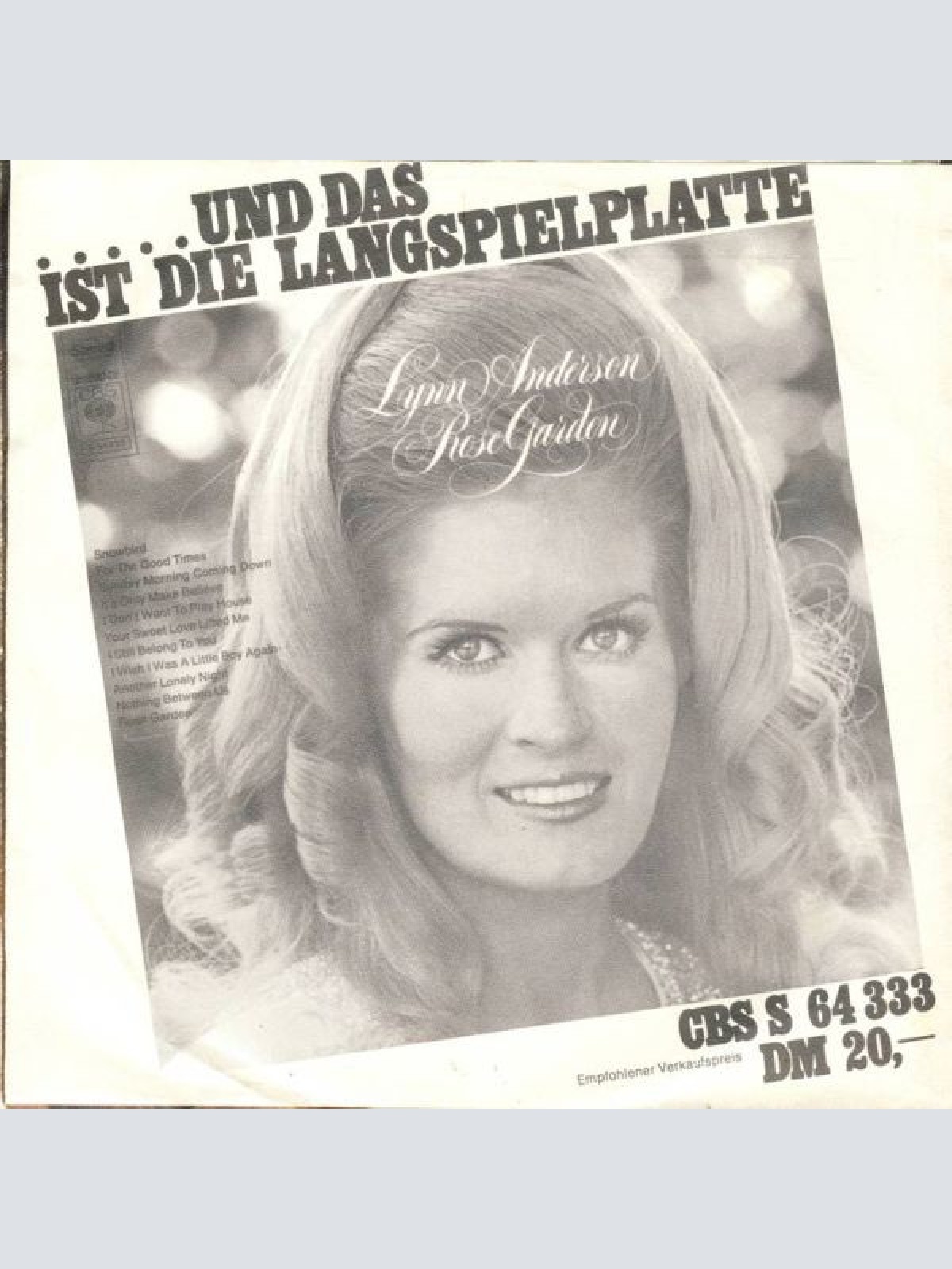 Vinyl / Lynn Anderson - You're My Man