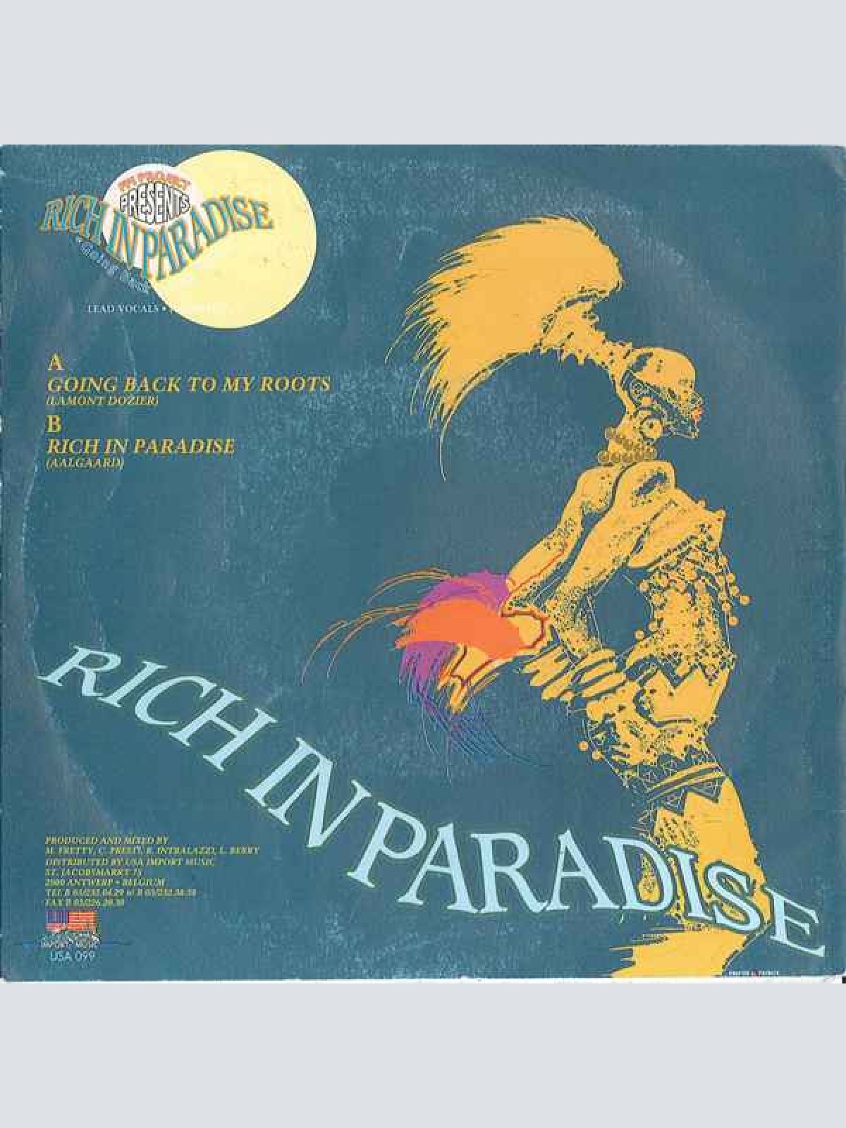 Vinyl / FPI Project - Rich In Paradise "Going Back To My Roots"
