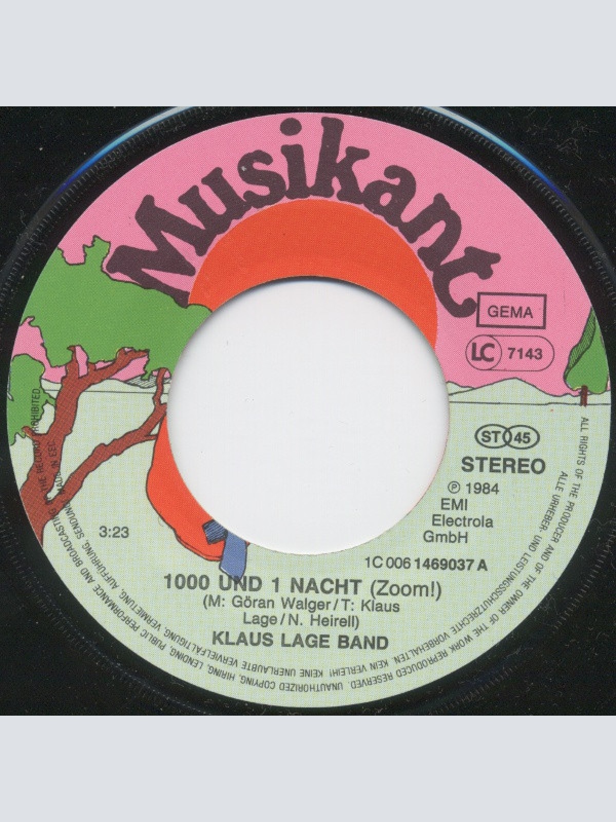 Vinyl / Klaus Lage Band - 1000 Und 1 Nacht (Zoom!)