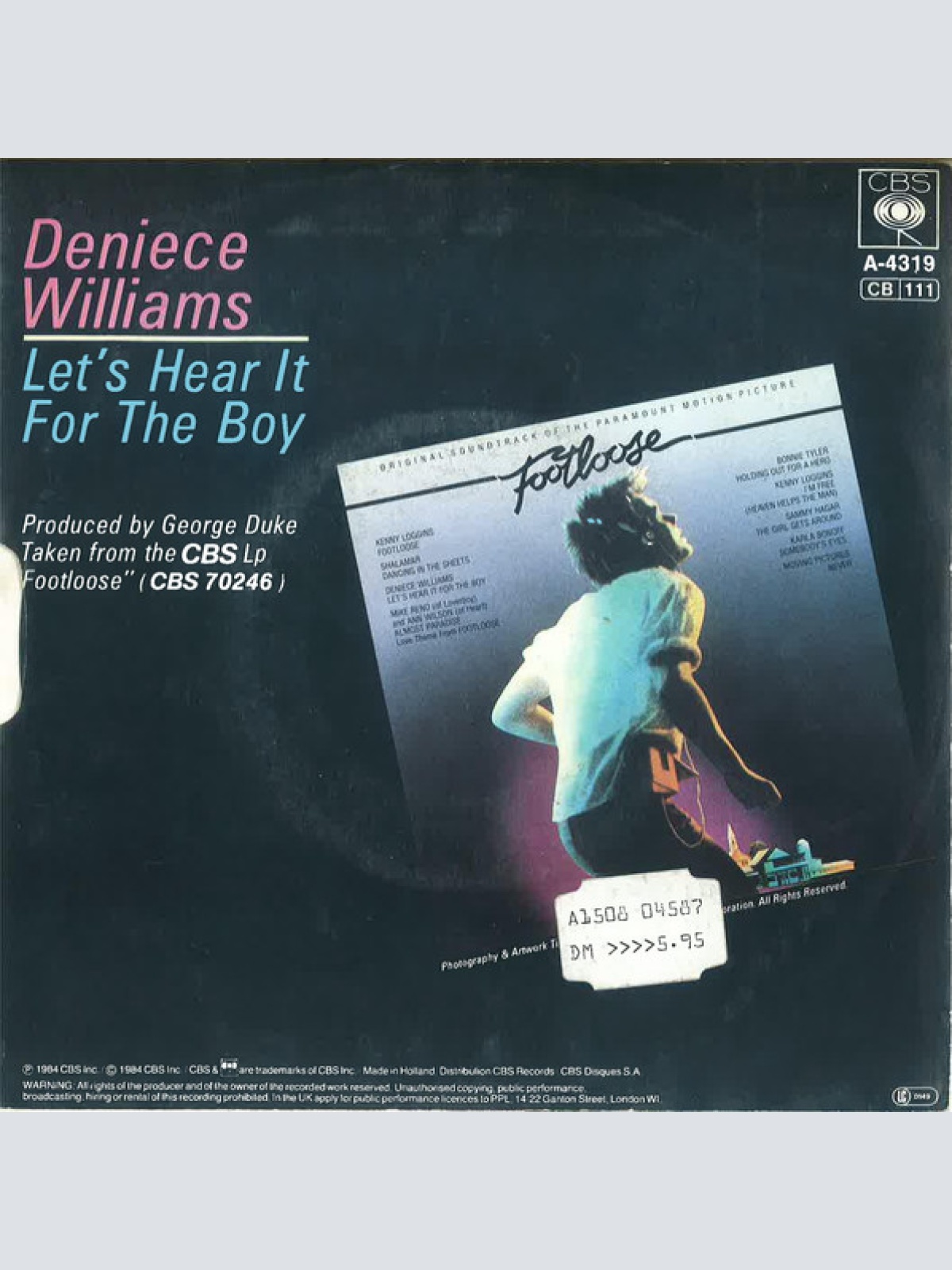 Vinyl / Deniece Williams - Let's Hear It For The Boy