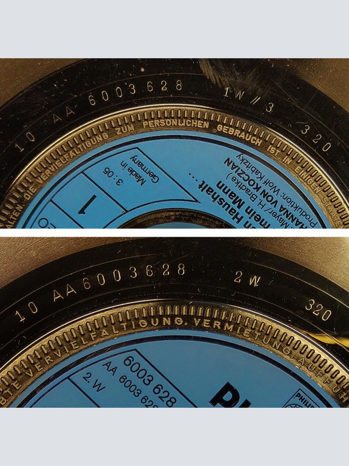 Vinyl / Johanna Von Koczian - Das Bisschen Haushalt ... Sagt Mein Mann