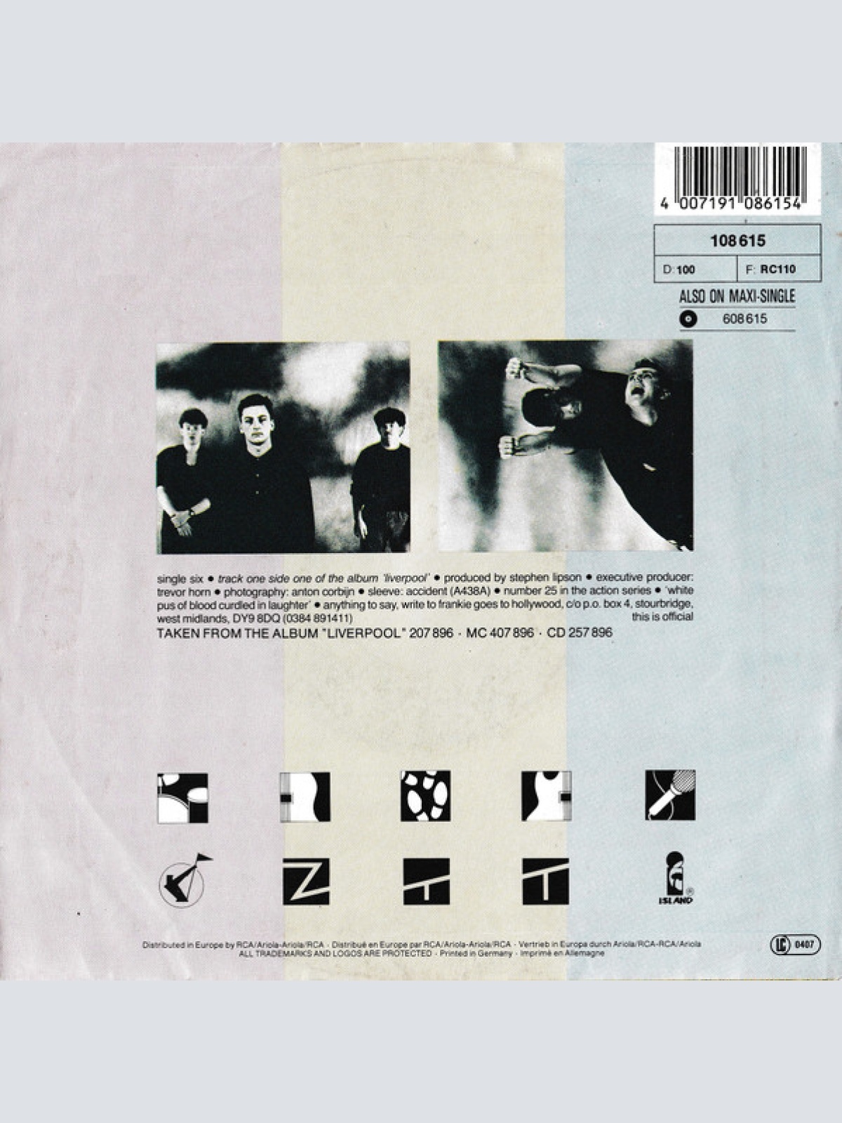 Vinyl / Frankie Goes To Hollywood - Warriors (Of The Wasteland)