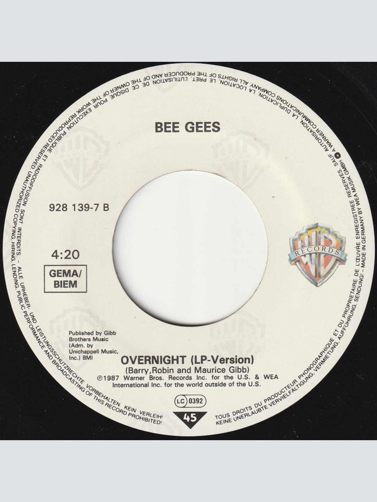 Vinyl / Bee Gees - E·S·P