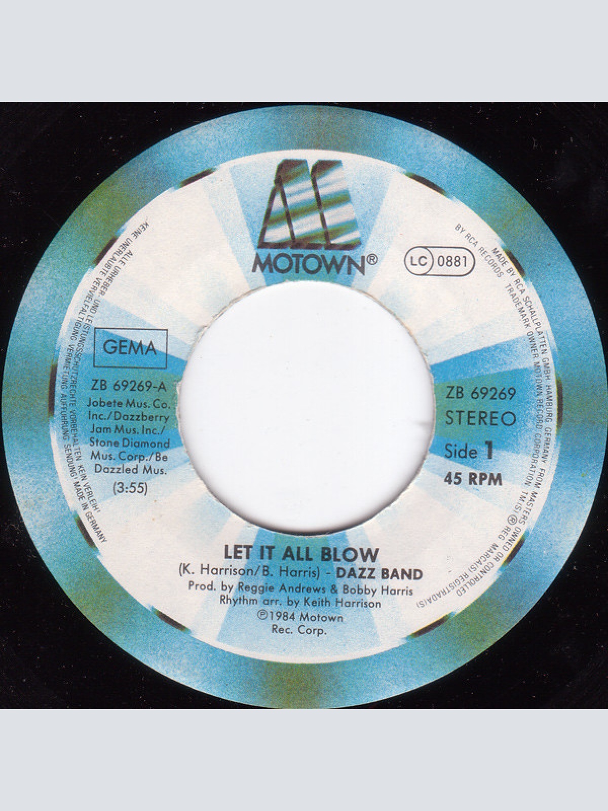 Vinyl / Dazz Band - Let It All Blow