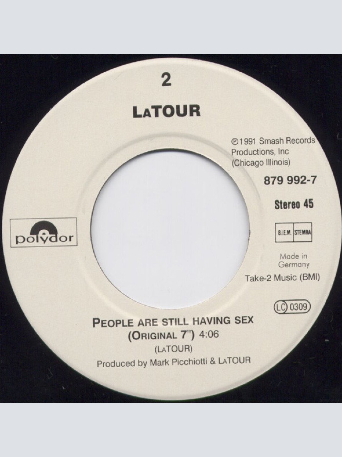 Vinyl / LaTOUR - People Are Still Having Sex
