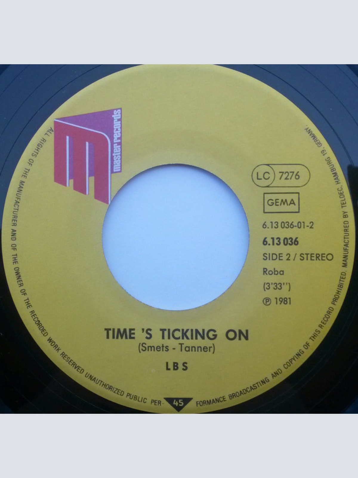 Vinyl / LBS - Get Out... Who's Next