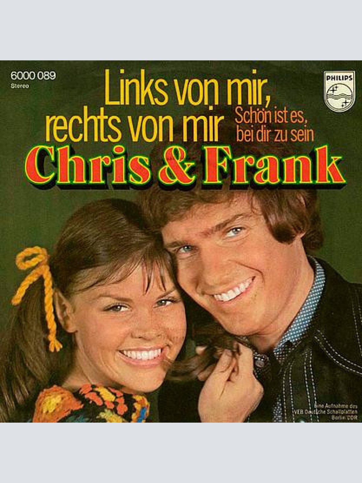 Vinyl / Chris & Frank - Links Von Mir, Rechts Von Mir