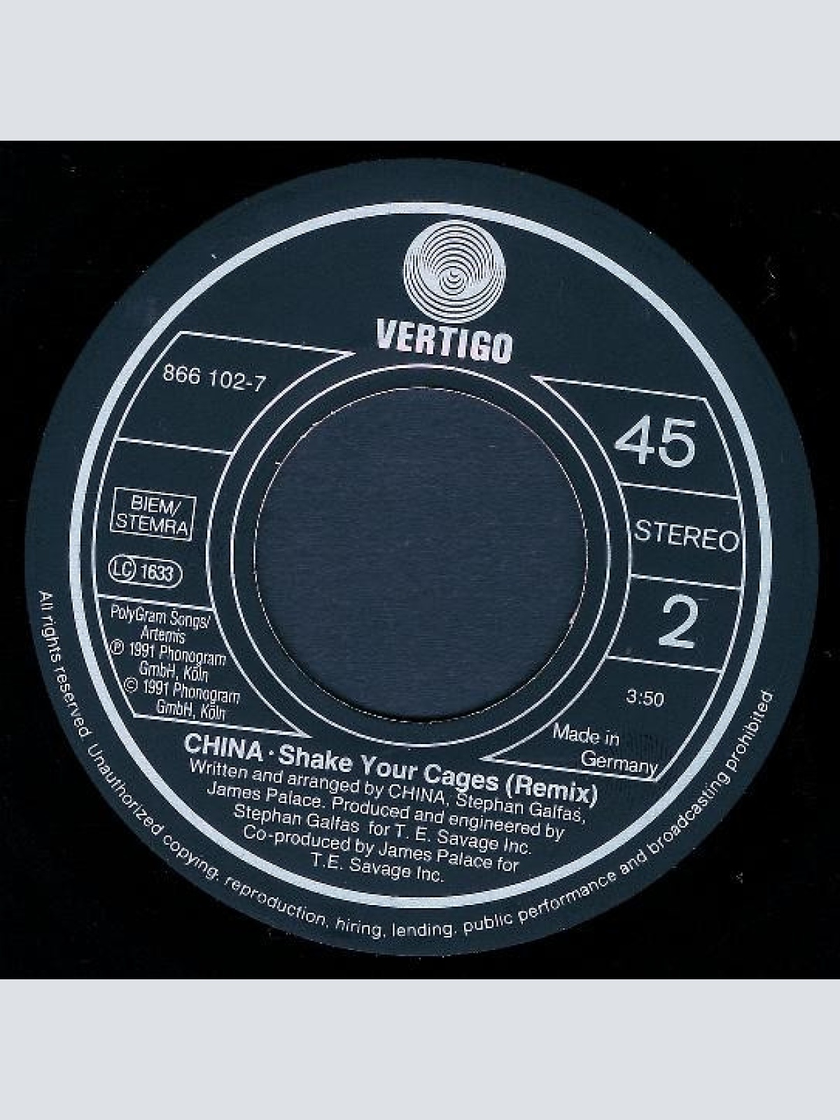 Vinyl / China (6) - Slow Dancing