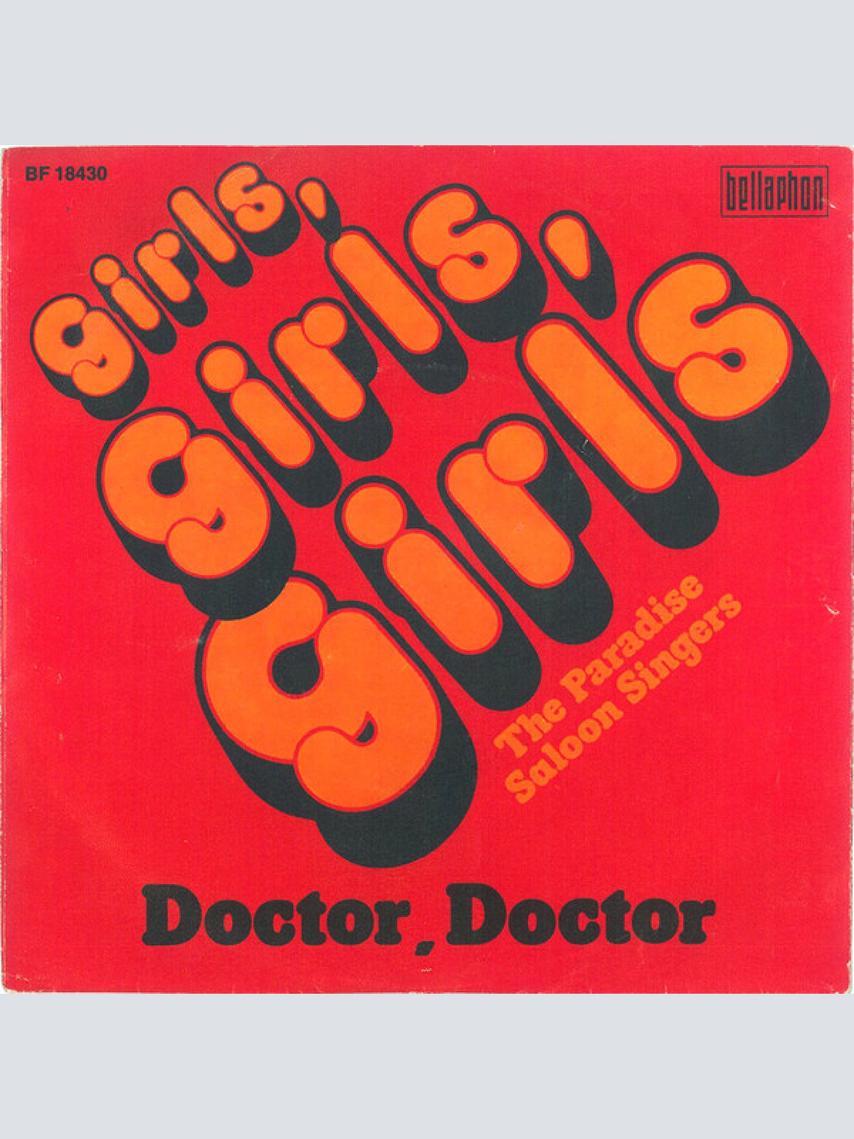 Vinyl / The Paradise Saloon Singers - Girls, Girls, Girls