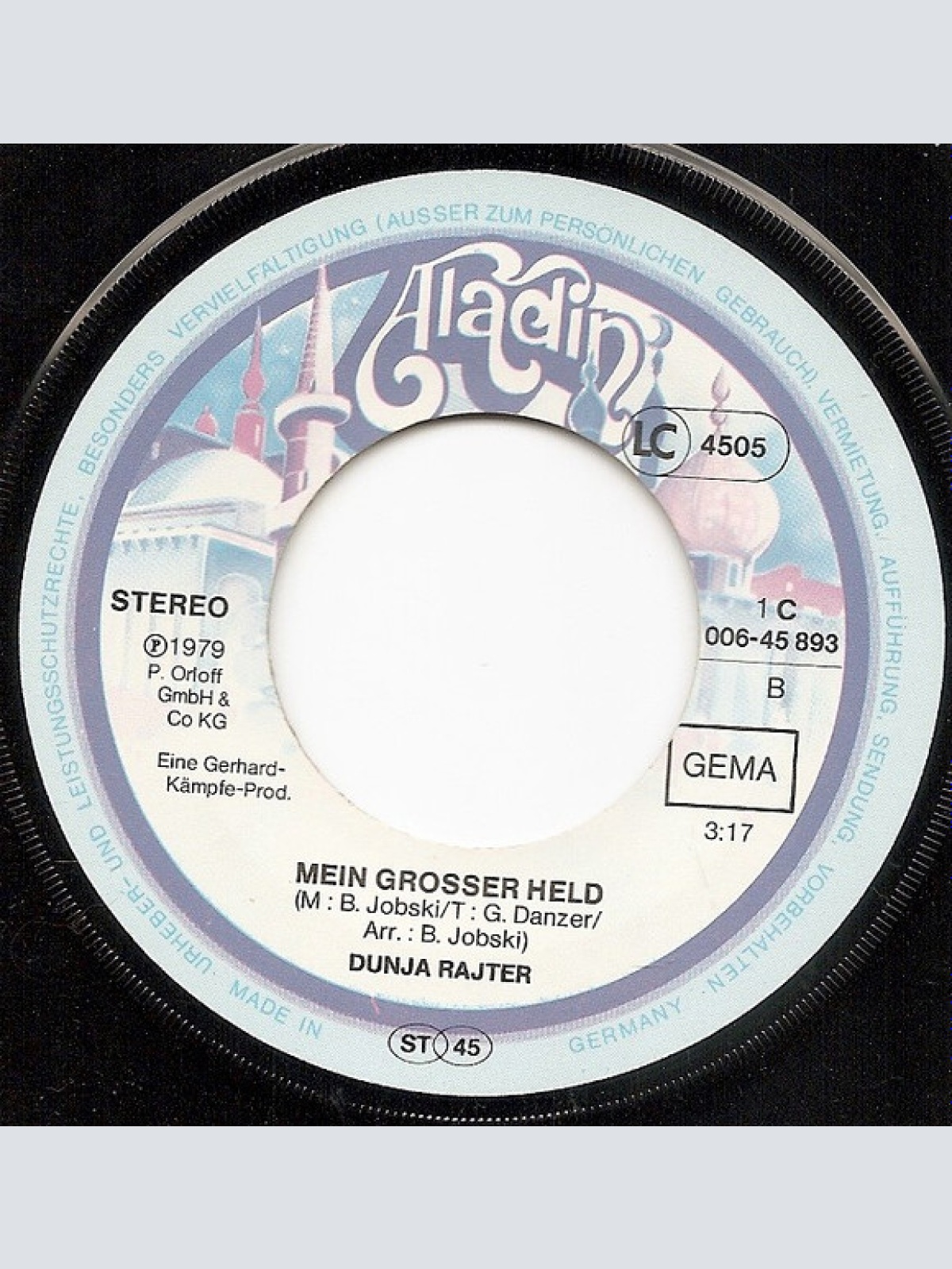 Vinyl / Dunja Rajter - Ich Glaub Dir (Never Gonna Be The Same)