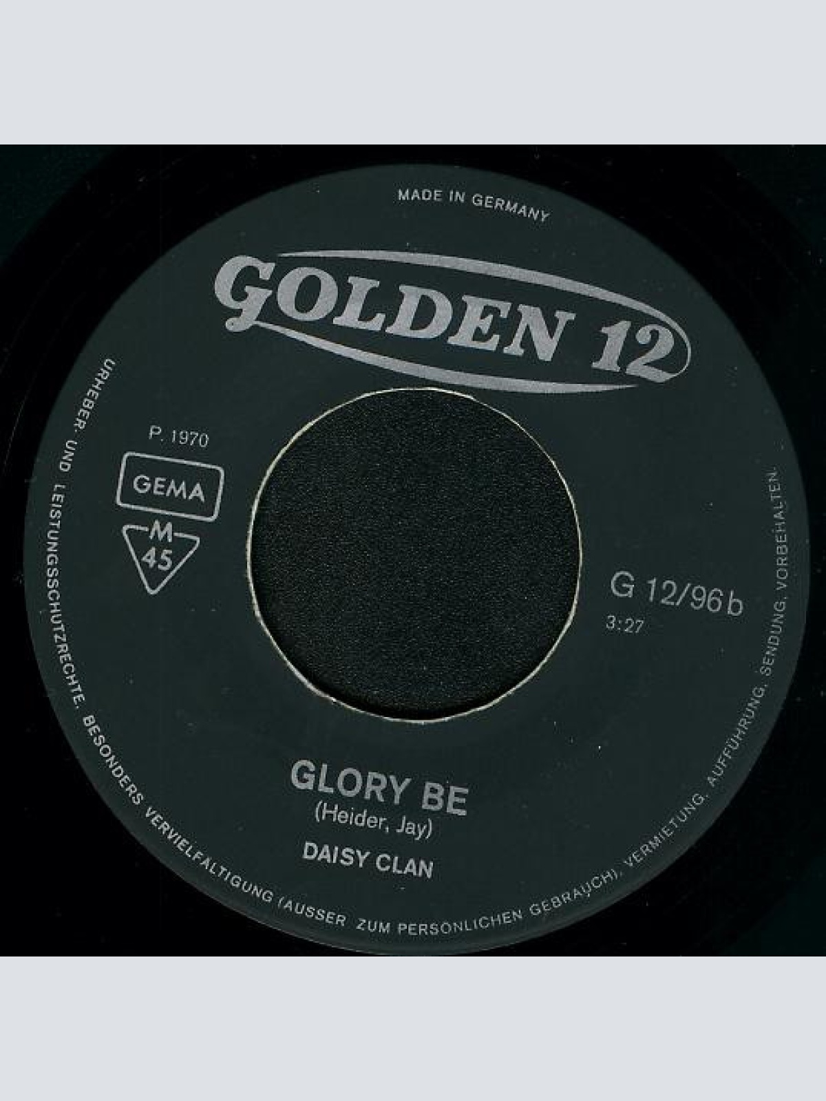 Vinyl / Daisy Clan - Love Needs Love / Glory Be
