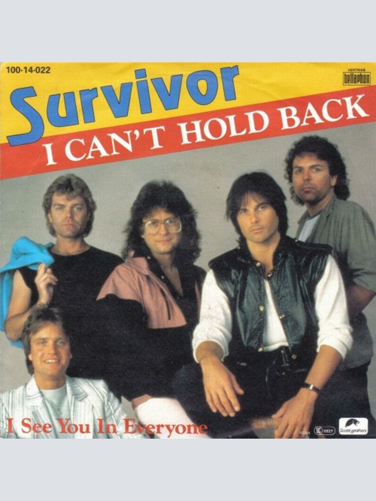 Vinyl / Survivor - I Can't Hold Back