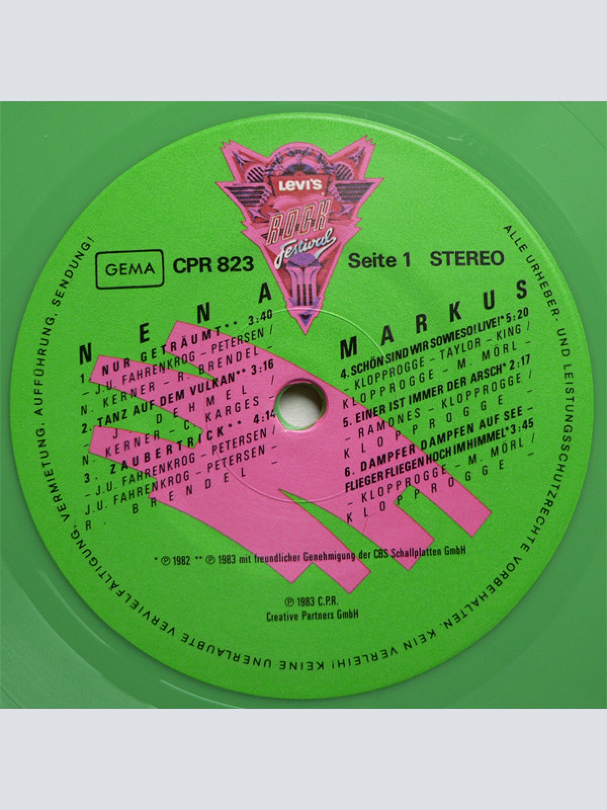 Vinyl / Various - Levi's Rock-Festival '83