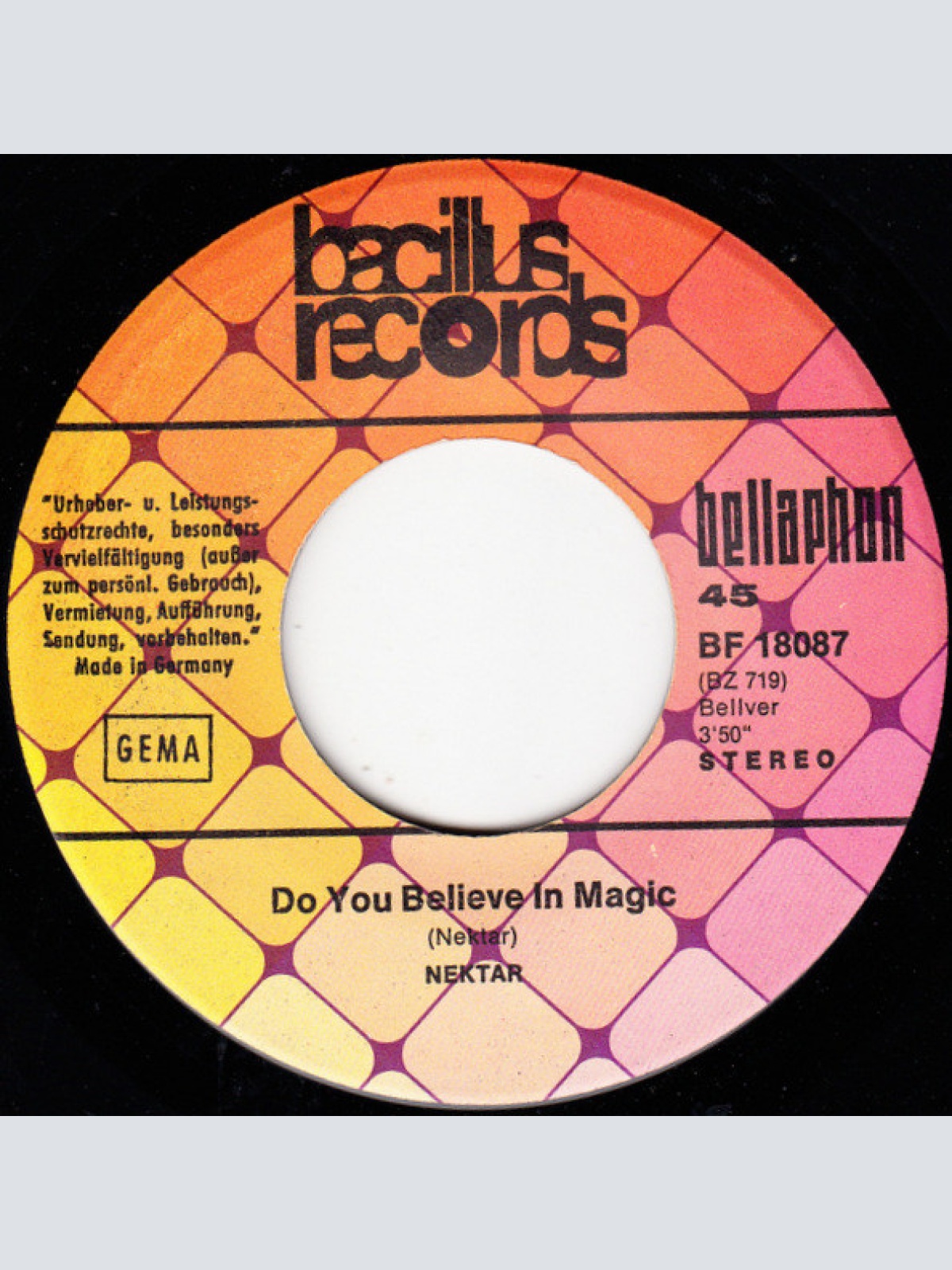Vinyl / Nektar - Do You Believe In Magic