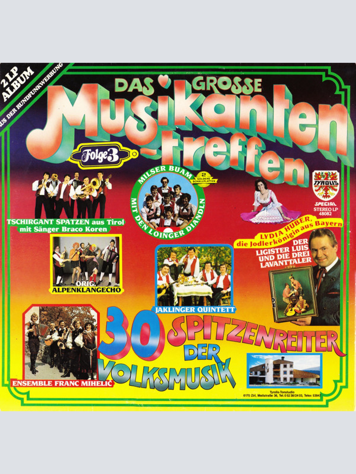 Vinyl / Various - Das Grosse Musikantentreffen (Folge 3) (30 Spitzenreiter Der Volksmusik)