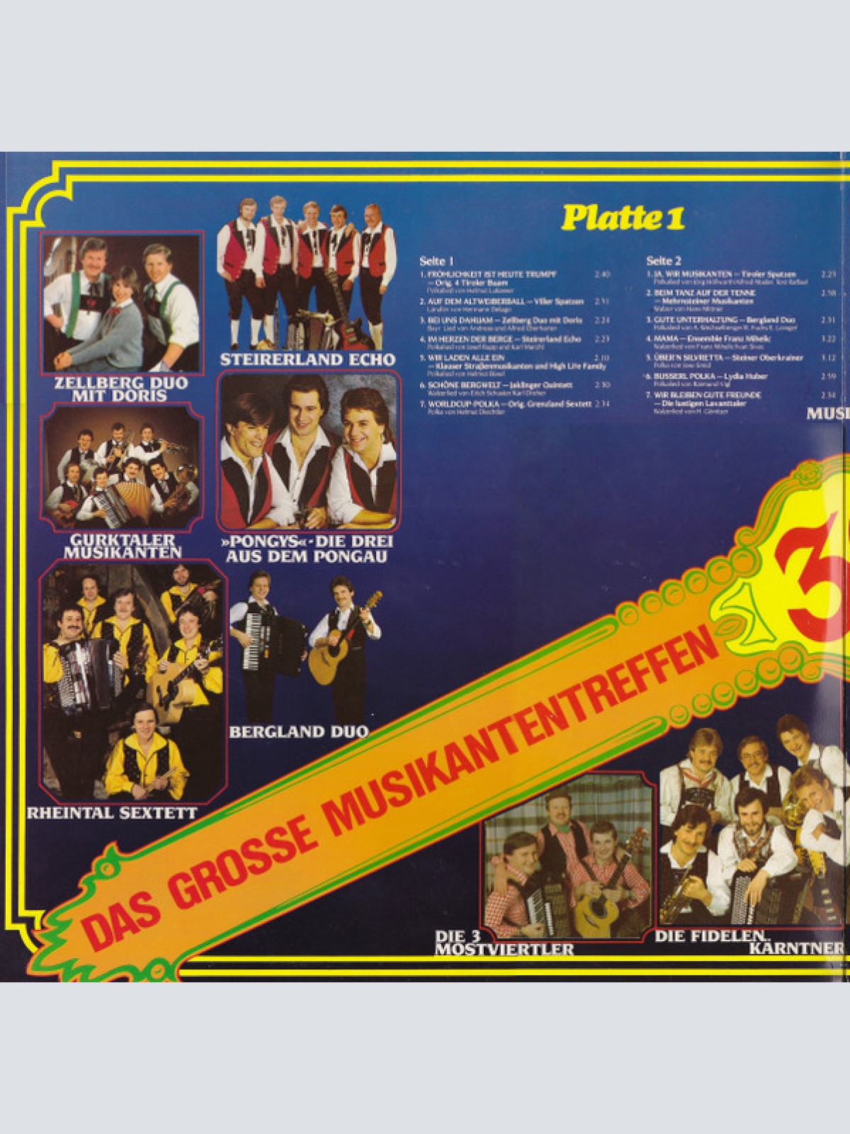 Vinyl / Various - Das Grosse Musikantentreffen (Folge 3) (30 Spitzenreiter Der Volksmusik)