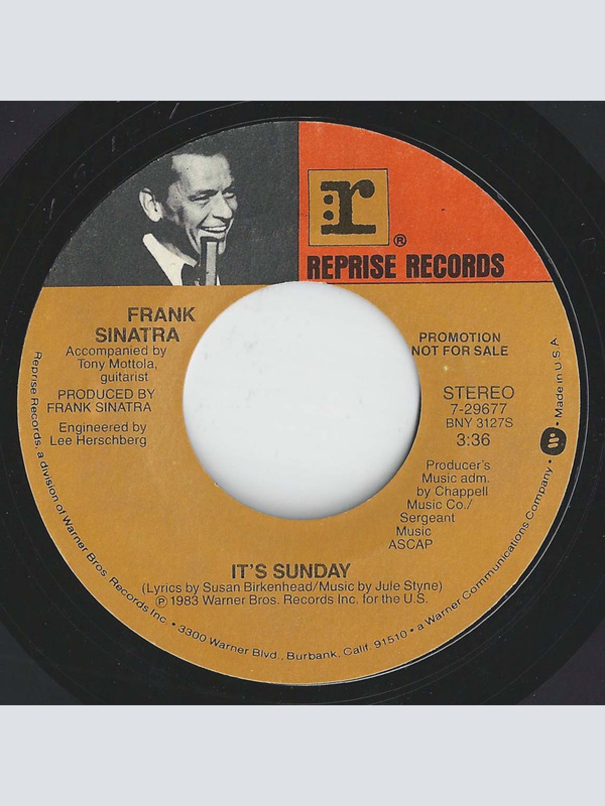 Vinyl / Frank Sinatra - Here's To The Band