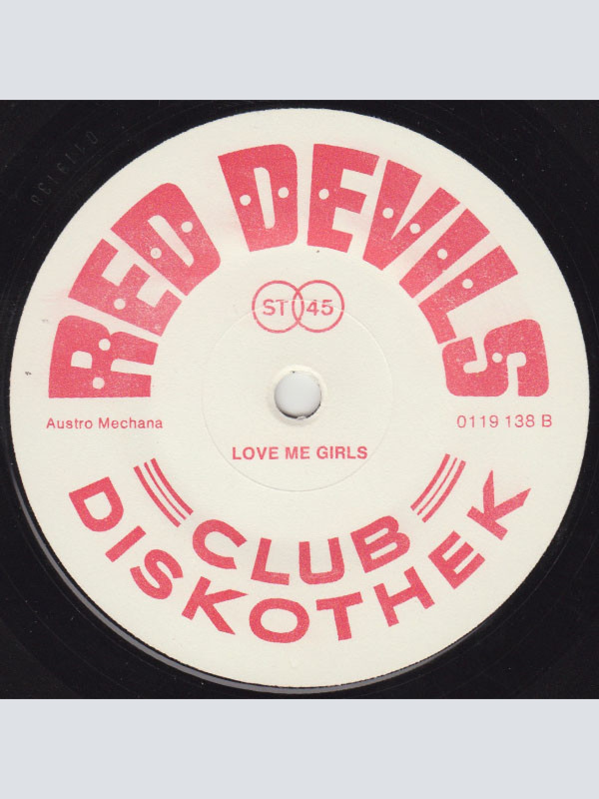 Vinyl / Red Devils (2) - Jimmy