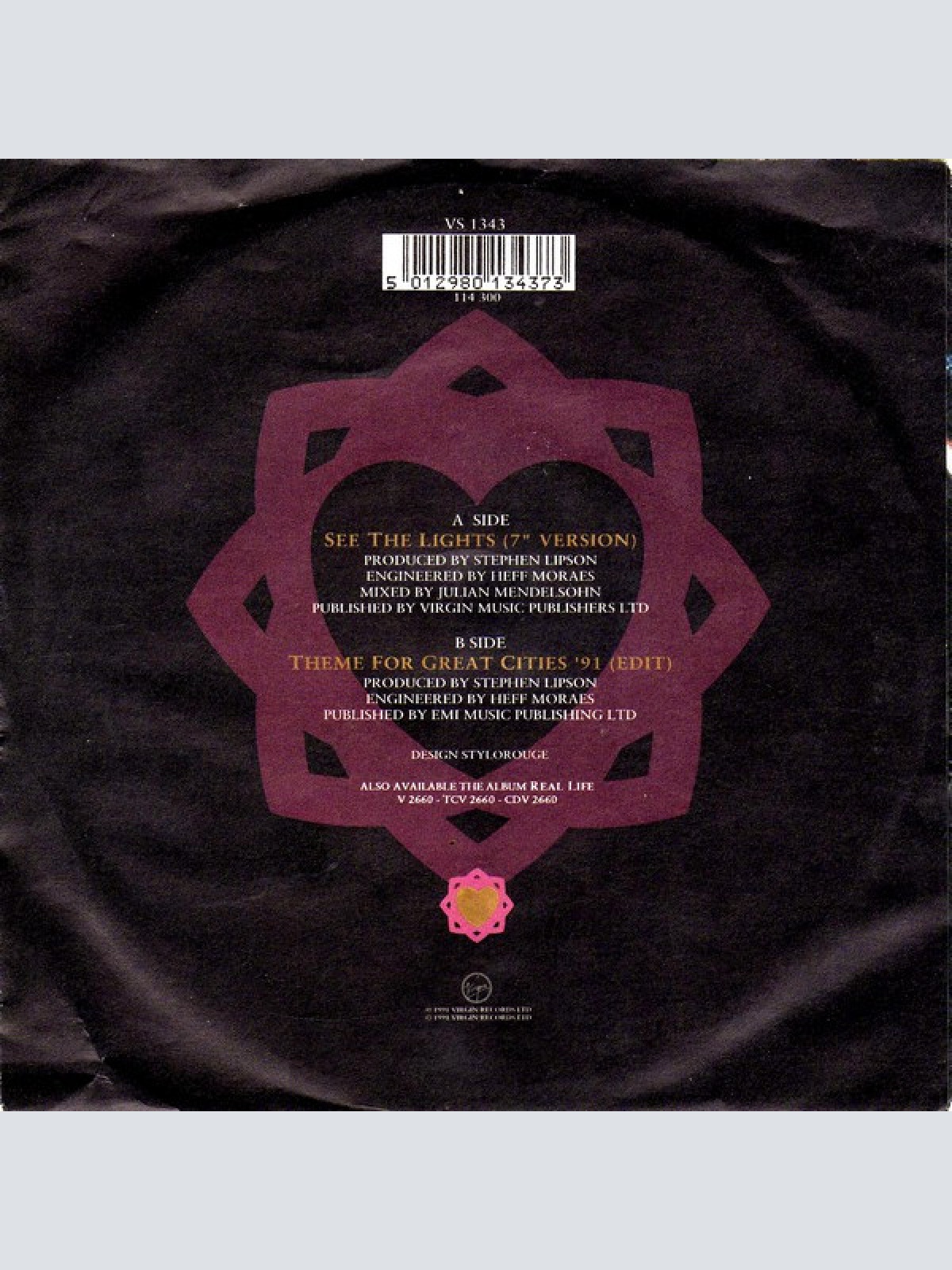 Vinyl / Simple Minds - See The Lights