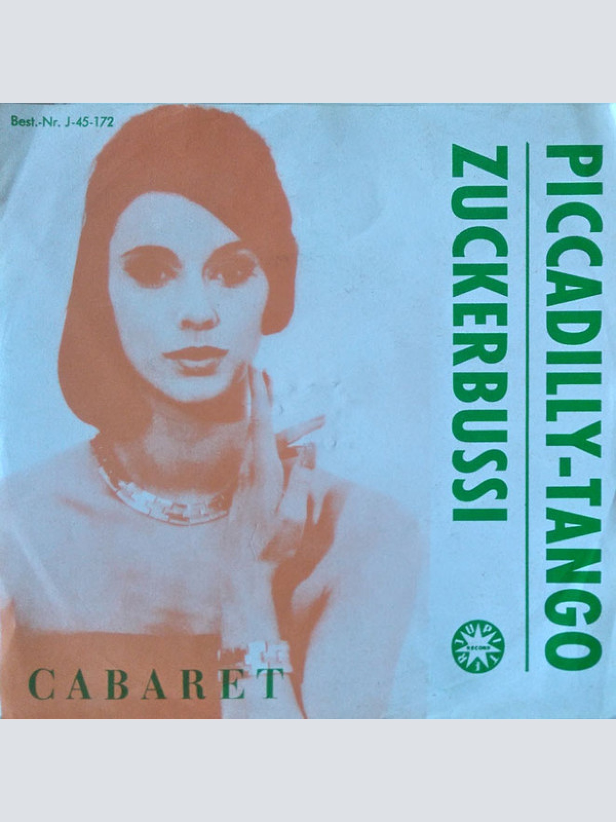 Vinyl / Die Alfredos - Piccadilly Tango / Zuckerbussi