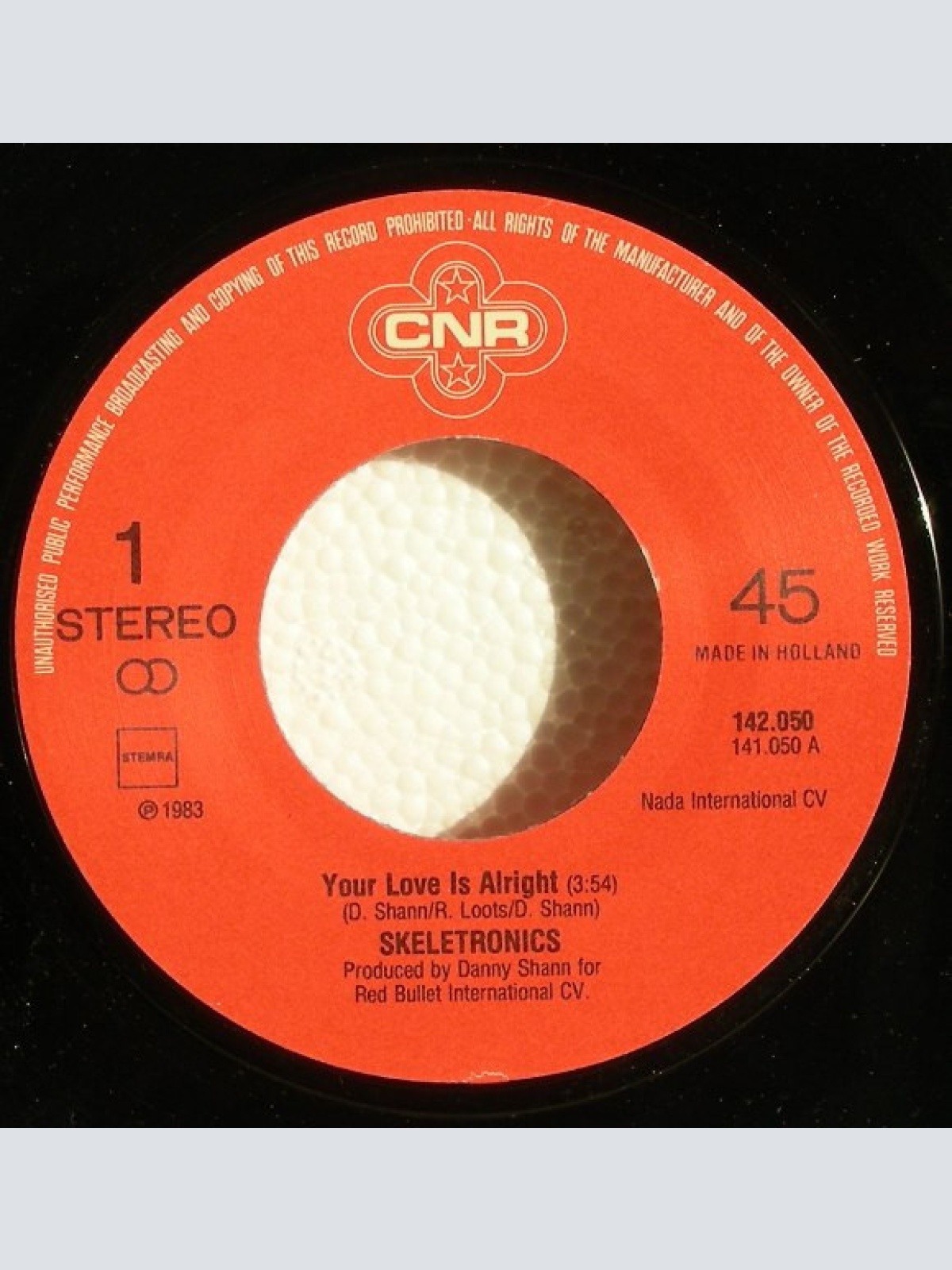 Vinyl / Skeletronics - Your Love Is Allright