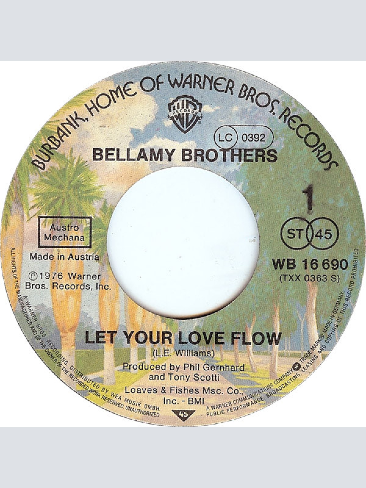 Vinyl / Bellamy Brothers - Let Your Love Flow