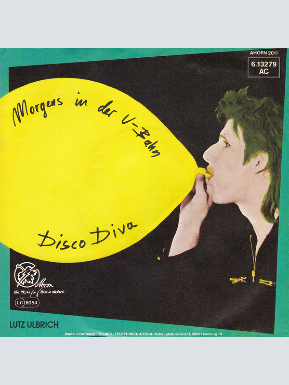 Vinyl / Lutz 'Lüül' Ulbrich* - Morgens In Der U-Bahn / Disco Diva