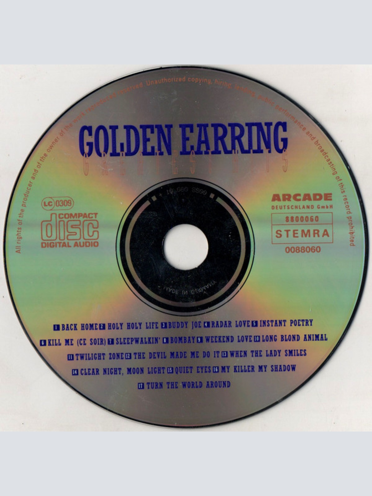 CD / Golden Earring - Greatest Hits