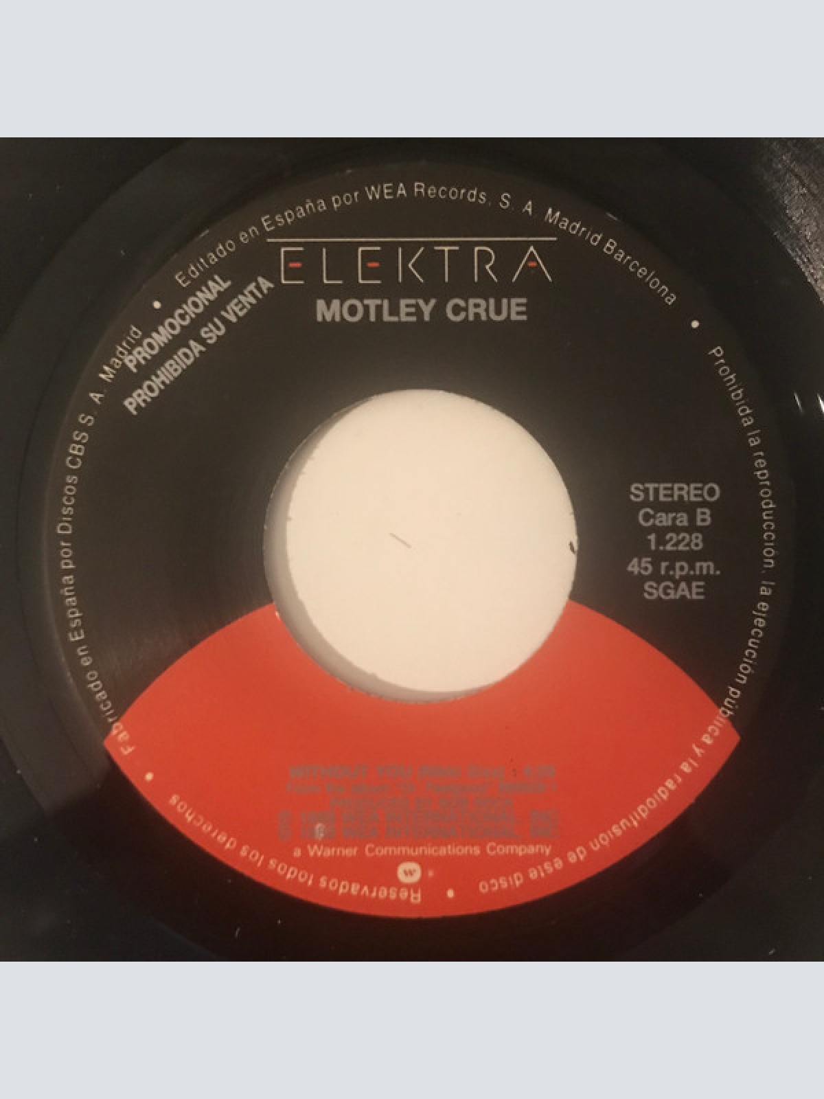 Vinyl / Motley Crue* - Without You