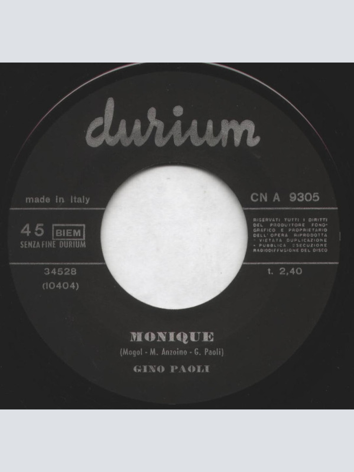 Vinyl / Gino Paoli - Come Si Fa