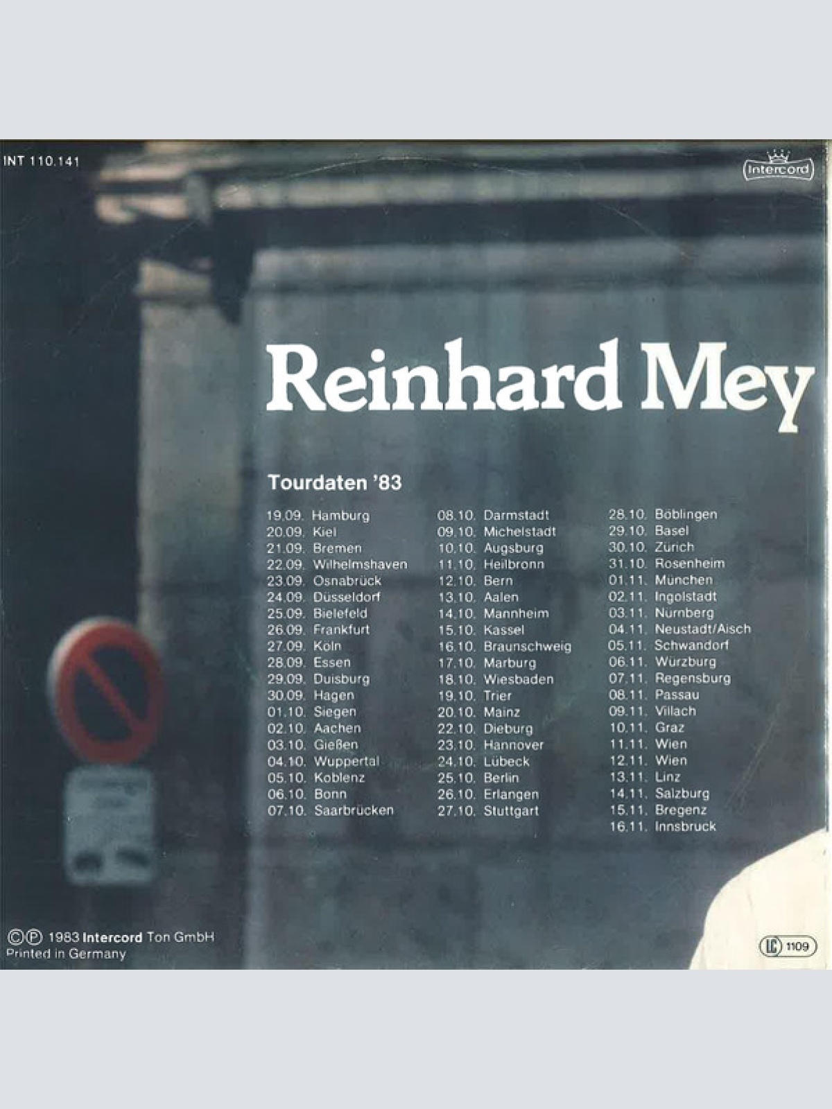 Vinyl / Reinhard Mey - Was In Der Zeitung Steht