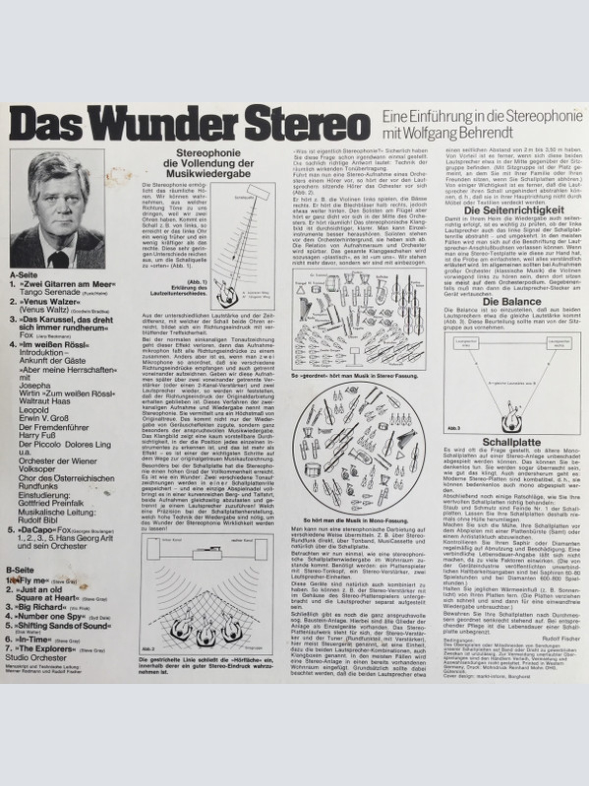 Vinyl / Various - Das Wunder Stereo (Eine Einführung In Die Stereophonie Mit Wolfgang Behrendt)