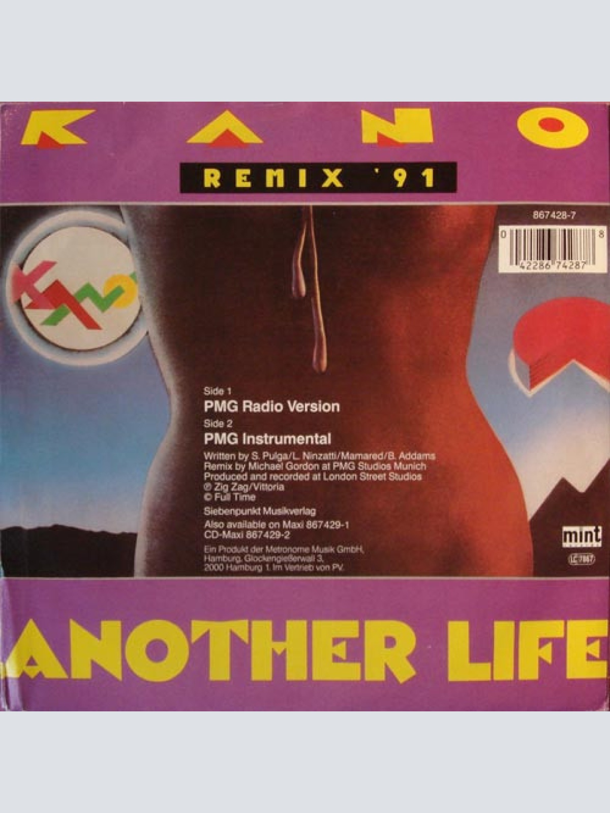 Vinyl / Kano - Another Life (Remix '91)