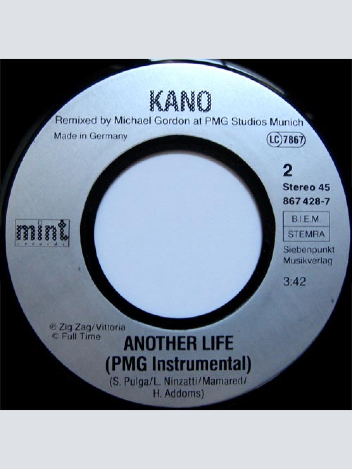 Vinyl / Kano - Another Life (Remix '91)
