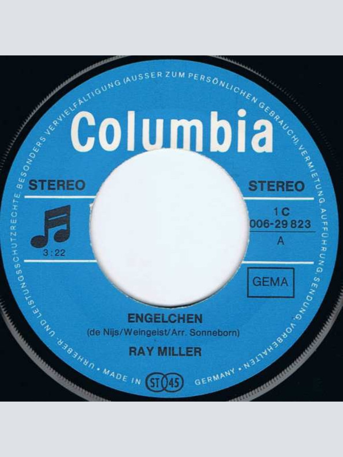 Vinyl / Ray Miller - Engelchen / Tante Clara