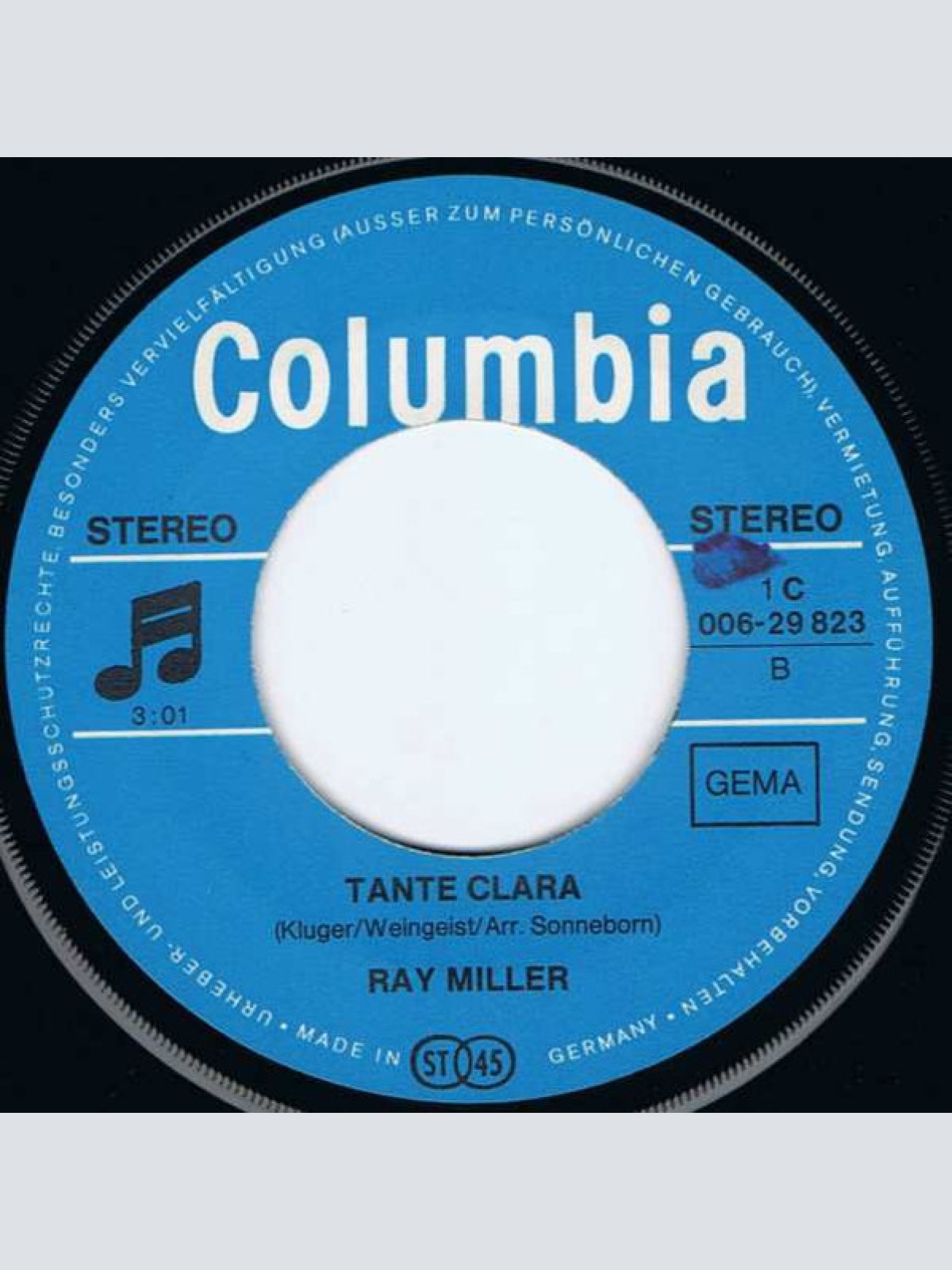 Vinyl / Ray Miller - Engelchen / Tante Clara