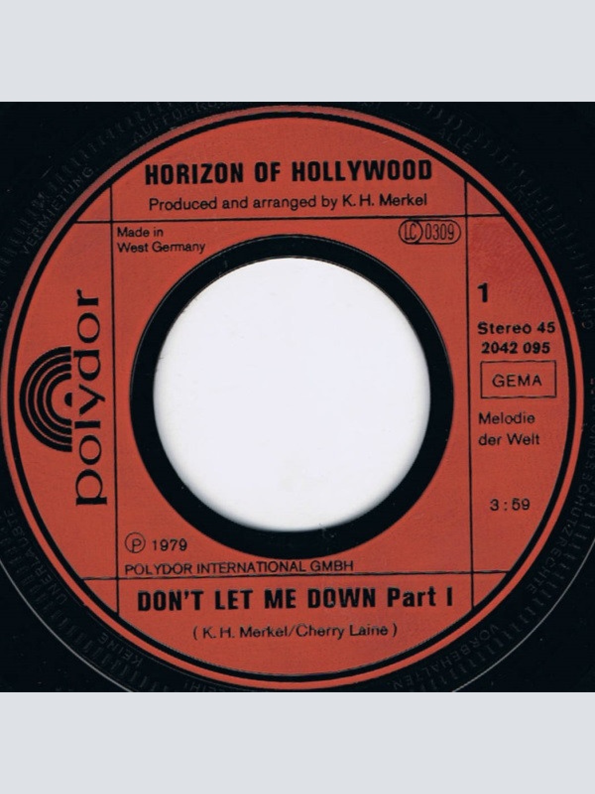 Vinyl / Horizon Of Hollywood - Don't Let Me Down (Part 1 & 2)