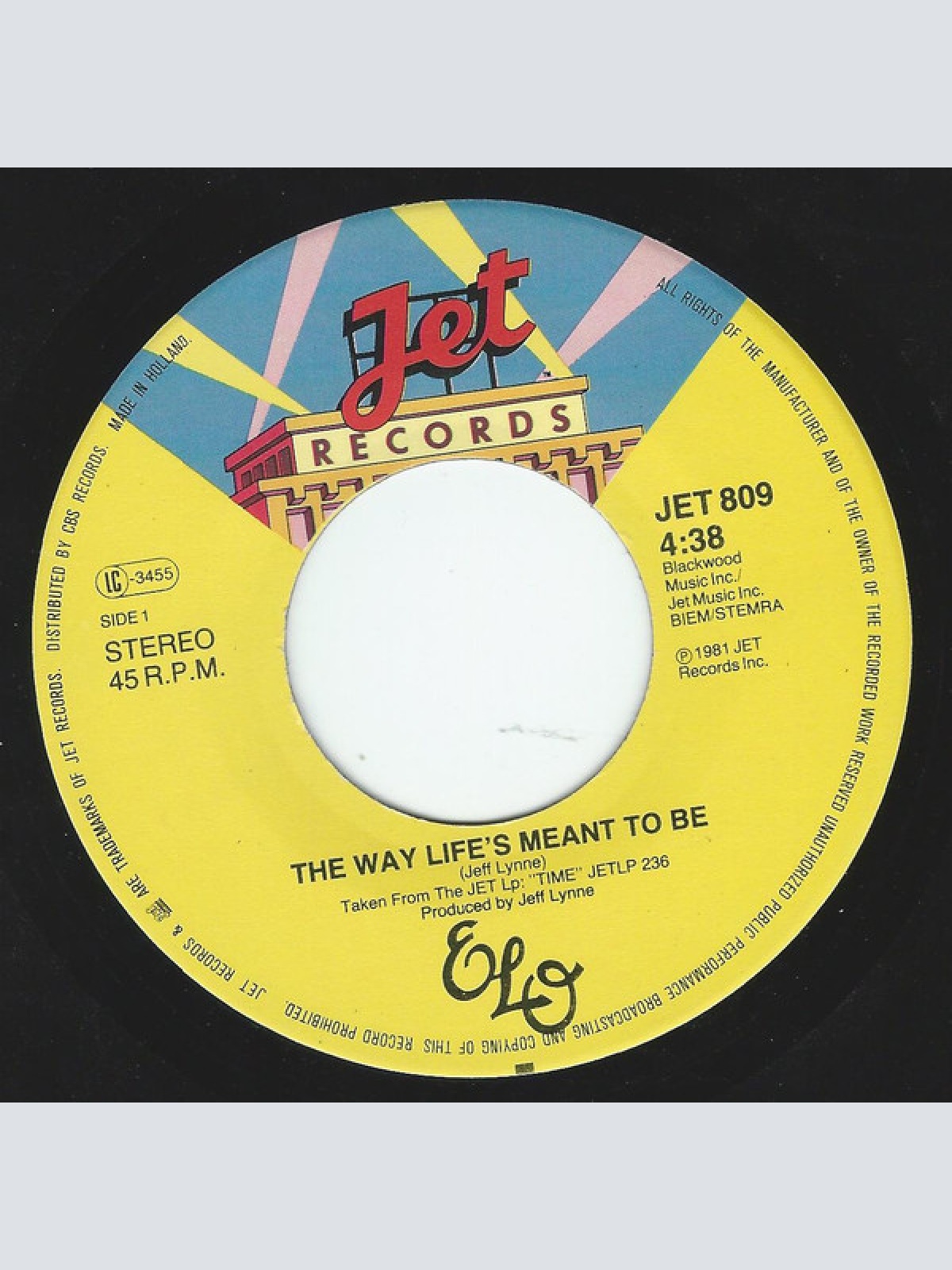 Vinyl / Electric Light Orchestra - The Way Life's Meant To Be