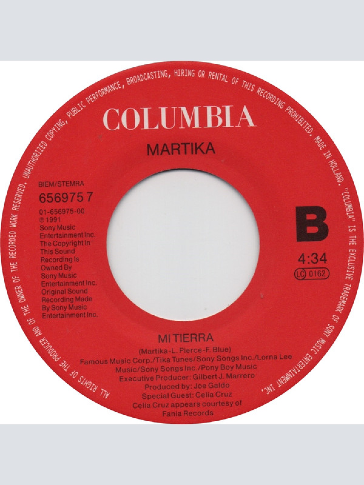 Vinyl / Martika - Love...Thy Will Be Done