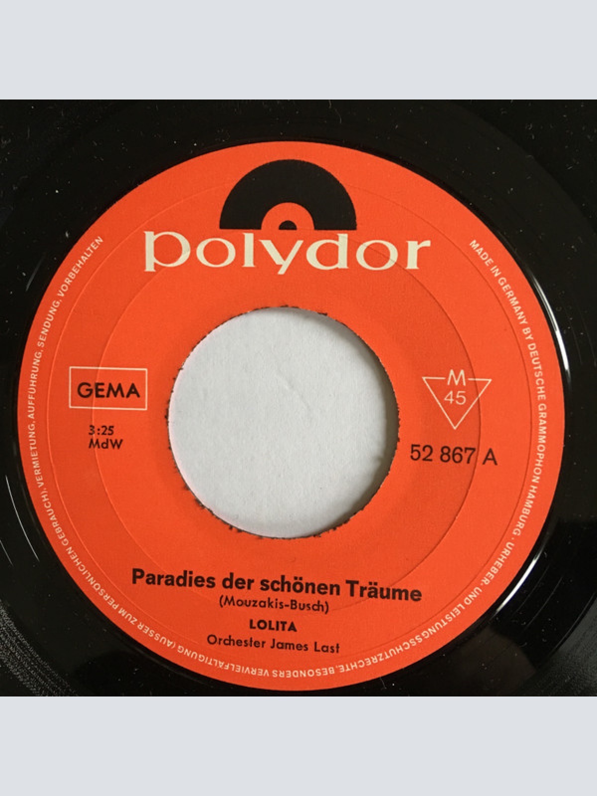 Vinyl / Lolita (3) - Paradies Der Schönen Träume / Wunderbar Kann Die Liebe Sein