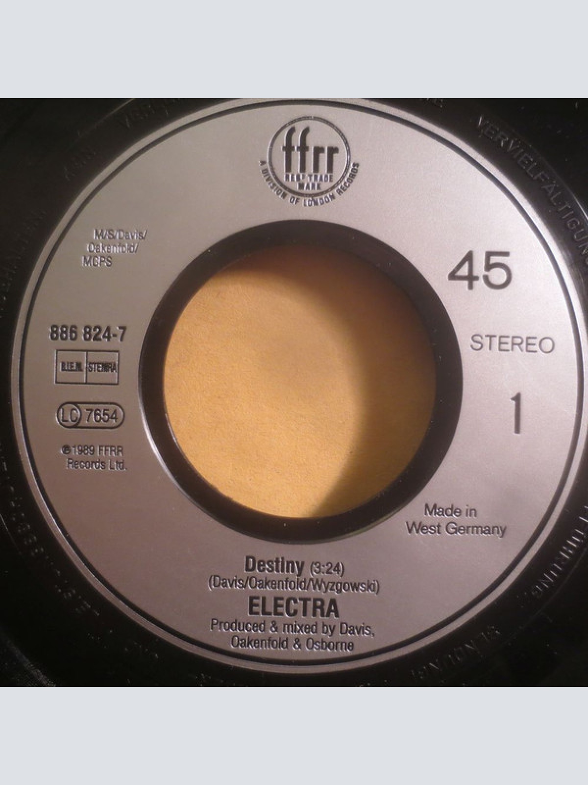 Vinyl / Electra - Destiny / Autumn Love