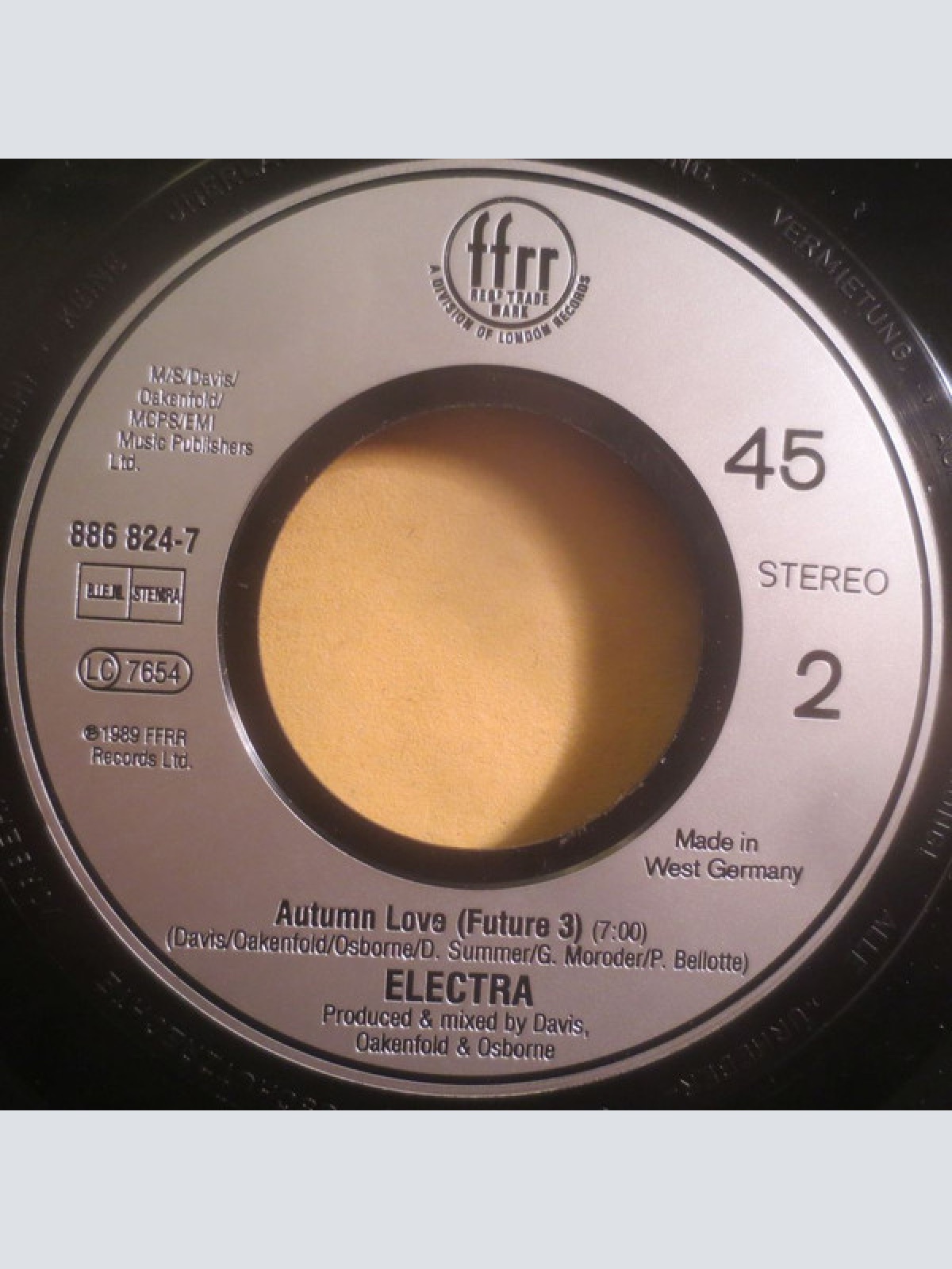 Vinyl / Electra - Destiny / Autumn Love