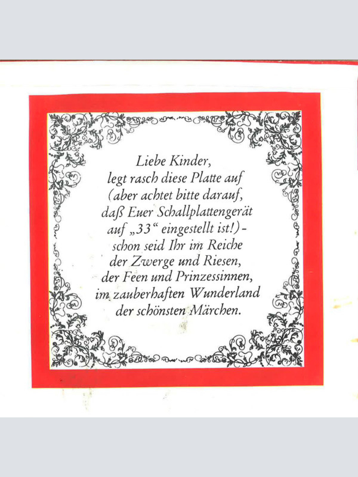 Vinyl / Peter René Körner - Der Gestiefelte Kater