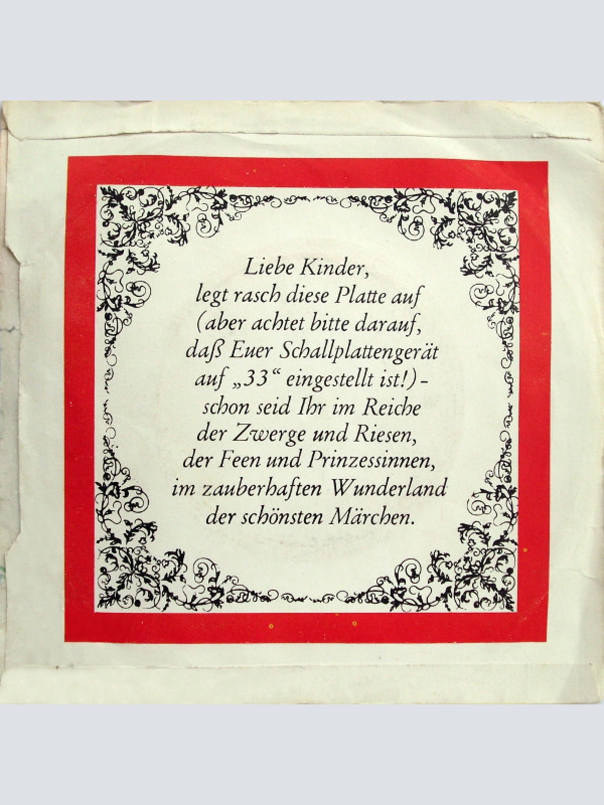 Vinyl / Peter René Körner - Kalif Storch