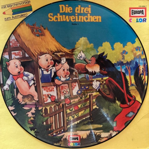 Vinyl / Heikedine Körting - Die Drei Schweinchen