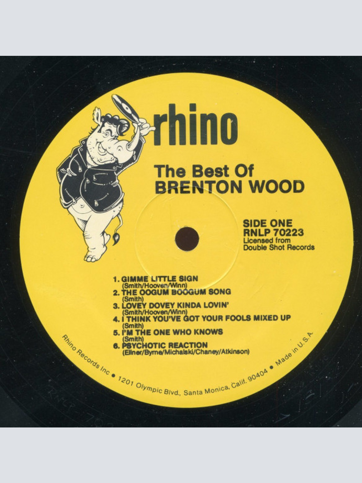 Vinyl / Brenton Wood - The Best Of Brenton Wood